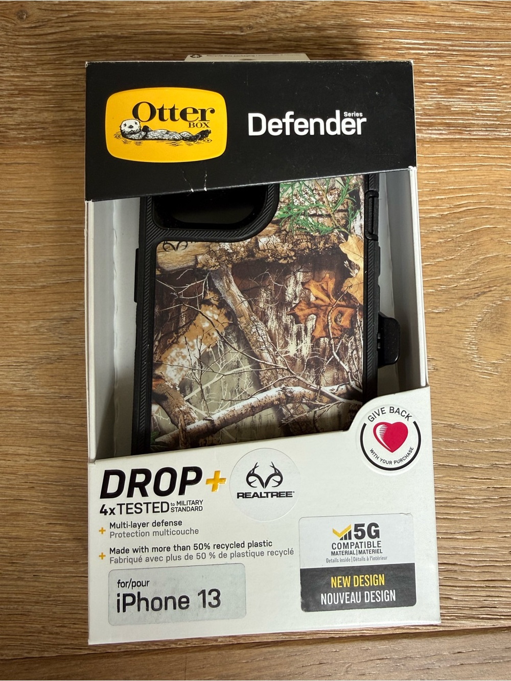 New OtterBox Defender Series iPhone 13, 14, 6.1” new 2023 Case -  Realtree Camo